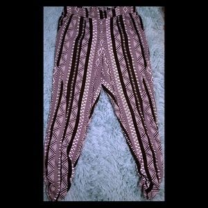 Summery style loose dress pants